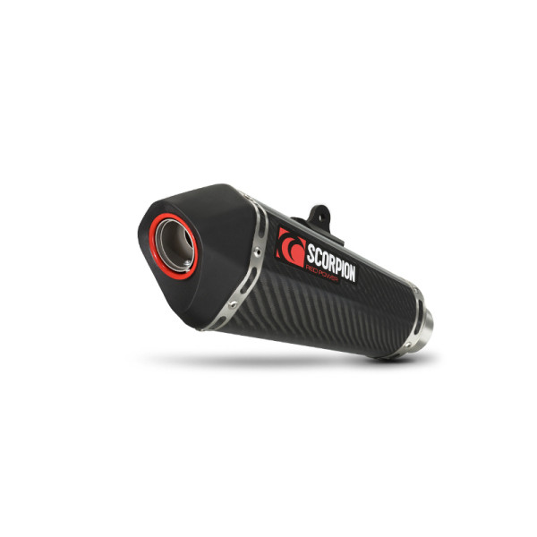 Scorpion Exhaust Honda CBR125 R 2011 - 2016 Serket Taper Full System Carbon Fibre Sleeve